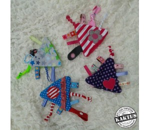 Stickdatei Schmusetuch Knistertuch ITH